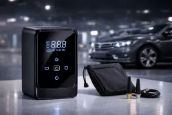 Автомобильный компрессор Aspiring Storm 6 - 4500 мАч Power Bank, LED-фонарь, двойное питание, цифровой дисплей thumbnail