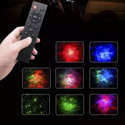 Ночник LED Астронавт - Лазерный проектор звездного неба, 8 режимов, USB, пульт в комплекте thumbnail