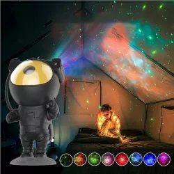 Ночник LED Астронавт - Лазерный проектор звездного неба, 8 режимов, USB, пульт в комплекте thumbnail