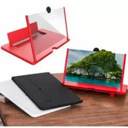 Подставка-увеличитель экрана 10'' для смартфонов - 3D, 5D, 6D, 3-кратное увеличение, складная, портативная thumbnail