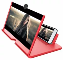 Подставка-увеличитель экрана 10'' для смартфонов - 3D, 5D, 6D, 3-кратное увеличение, складная, портативная thumbnail