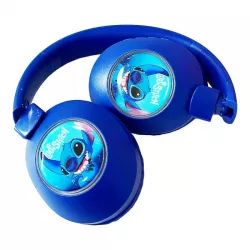 Беспроводные Bluetooth-наушники Стич KT-100 для детей и подростков - LED-подсветка, стереозвук, до 6 часов работы thumbnail