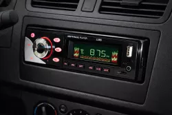 Автомагнитола XPRO 1285 - 1DIN, LED-дисплей, USB/microSD до 16Гб, FM-тюнер, пульт thumbnail