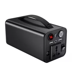 Портативная зарядная станция OKD180 45000мАч - 180Вт, 2xUSB, DC12V, светодиодная индикация, красный цвет thumbnail