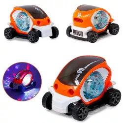 Интерактивная машинка Future 09 - вращение 360°, Bump&Go, LED-диско-шар, музыкальное сопровождение thumbnail