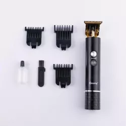 Триммер для стрижки волос и бороды Geemy GM-6605 - нержавеющее лезвие, аккумулятор, 60 мин работы, 0.1 мм точность thumbnail