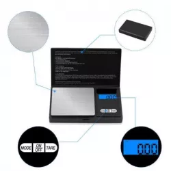 Ювелирные электронные весы MS 2020 - 0.1г/1000г, 6 единиц измерения, подсветка дисплея, автоотключение thumbnail