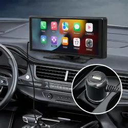 Сенсорный дисплей 10 дюймов с камерой - Беспроводной CarPlay и Android Auto, Wi-Fi, Bluetooth, FM-трансмитте thumbnail
