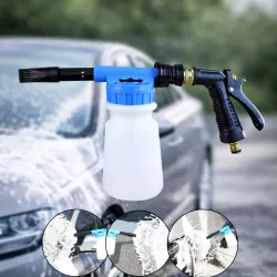 Пистолет-распылитель для мойки авто Car Wash Rocket - 5 режимов, резервуар 1 л, совместим с садовым шлангом thumbnail