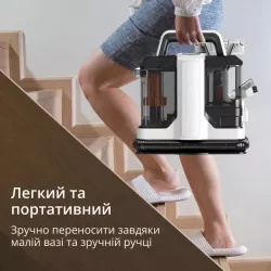 Универсальный моющий пылесос DOCTOR-101 - для ковров и авто, глубокая чистка, легкий и портативный thumbnail