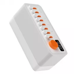 Умная колонка 3в1 с RGB-подсветкой и ночником - 8 звуков природы, Bluetooth, таймер, аккумулято thumbnail
