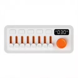 Умная колонка 3в1 с RGB-подсветкой и ночником - 8 звуков природы, Bluetooth, таймер, аккумулято thumbnail