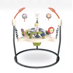Игровой центр Fisher-Price Jumperoo с подсветкой и звуком - 360° вращение, съемный тукан, 3 уровня высоты thumbnail