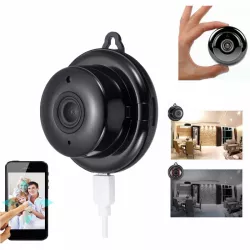 Мини-камера с ночным видением DG-MYQ - 720P, WiFi, встроенный микрофон, датчик движения, поддержка карт до 64 ГБ thumbnail