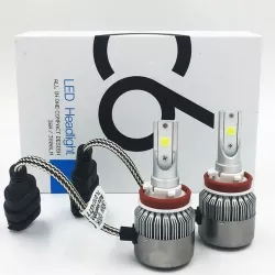 Комплект LED ламп C6 H11 - 3800 Lm, 6000K, 36 Вт, встроенный вентилято thumbnail