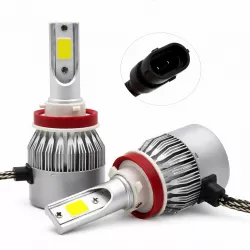 Комплект LED ламп C6 H11 - 3800 Lm, 6000K, 36 Вт, встроенный вентилято thumbnail