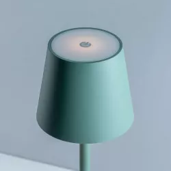 Настольная лампа Cozy в скандинавском стиле - 5 Вт, аккумулятор 5200mAh, зеленая, модель HP400B thumbnail
