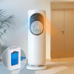 Напольный кондиционер-обогреватель 3в1 DOMOTEC MS-1630 - 3000 Вт, охлаждение и увлажнение, автооборот, пульт управления thumbnail