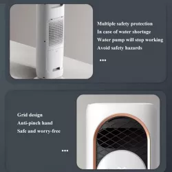 Напольный кондиционер-обогреватель 3в1 DOMOTEC MS-1630 - 3000 Вт, охлаждение и увлажнение, автооборот, пульт управления thumbnail