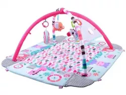 Детский игровой коврик LEAN Toys 5в1 с подушкой и шариками - для развития моторики и координации thumbnail