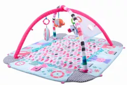 Детский игровой коврик LEAN Toys 5в1 с подушкой и шариками - для развития моторики и координации thumbnail