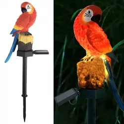 Садовый светильник Popugay Solar Parrot - солнечная батарея, защита IP65, автоматический датчик света thumbnail