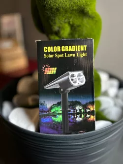 Садовый LED светильник на солнечной батарее - 7 режимов, RGB и белый свет, IP65, автономная работа до 10 часов thumbnail