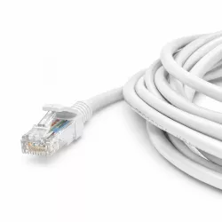 Кабель Патч Корд LAN 5м - Синий, RJ45, CAT5e, скорость до 100 Мбит/с, 8 проводников thumbnail