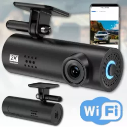 Автомобильный видеорегистратор F9 PRO WI-FI - Full HD 1080P, угол обзора 170°, стабилизация, G-сенсор, встроенный микрофон, экран 3", Wi-Fi thumbnail