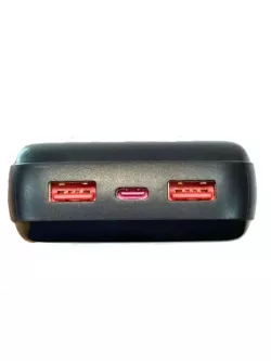 Повербанк 10000 мАч AWEI P10k - 22.5W, 2 USB порта, индикатор заряда, компактный дизайн thumbnail