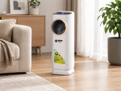 Портативный кондиционер BITEK BT-5500 - 100-4000Вт, обогрев и охлаждение, 2л бак, сенсорное управление, пульт ДУ, до 20 м² thumbnail