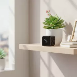 Беспроводная мини-камера видеонаблюдения P7-X6D с Wi-Fi - HD качество, ночная съёмка, датчик движения, поддержка Android/iOS thumbnail