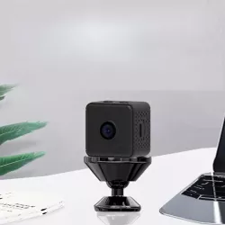 Беспроводная мини-камера видеонаблюдения P7-X6D с Wi-Fi - HD качество, ночная съёмка, датчик движения, поддержка Android/iOS thumbnail