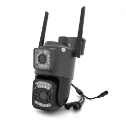 Уличная камера видеонаблюдения SC03 V380pro - 4G, 4MP, инфракрасная подсветка, водонепроницаемая, поворотная thumbnail
