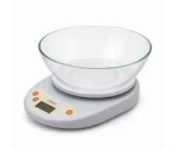 Кухонные электронные весы CROWNBERG CB-01 - до 5 кг, съемная чаша, компактный дизайн thumbnail