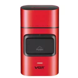 Электробритва VGR V-307 - двойная сетка с титановым покрытием, 9000 об/мин, USB зарядка, до 180 мин работы thumbnail