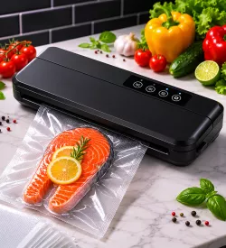 Вакууматор Vacuum Sealer X GY-F973 - 110W, 60 кПа, ширина запайки 30 см, 10 пакетов в комплекте, ABS-пластик thumbnail