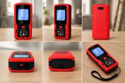 Лазерный дальномер RL-41 - 40 м, LCD-дисплей с подсветкой, расчет площади и объема, компактный thumbnail