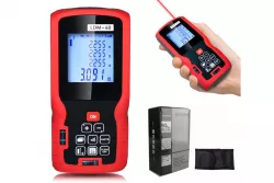 Лазерный дальномер RL-41 - 40 м, LCD-дисплей с подсветкой, расчет площади и объема, компактный thumbnail