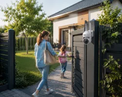 Поворотная IP Wi-Fi камера HX-A1536C - Погодозащитная, Ночное видение, Детекция движения, Уличная и Внутренняя thumbnail
