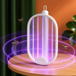 Электромухобойка PowerFly - 14500 мАч, 2 Вт, LED-подсветка, USB зарядка, 53x20 см thumbnail