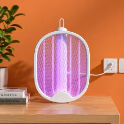 Электромухобойка PowerFly - 14500 мАч, 2 Вт, LED-подсветка, USB зарядка, 53x20 см thumbnail