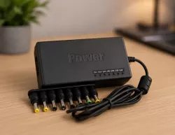 Универсальный адаптер для ноутбуков 120W - 8 коннекторов, регулируемое напряжение, защита от перепадов thumbnail