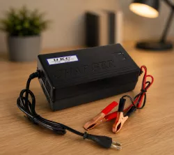 Импульсное зарядное устройство UKC MA-1205 - 5A, 12V, защита от перепадов напряжения, авто и мото аккумуляторы thumbnail
