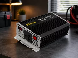 Автомобильный инвертор SU-KAM RPI-1000W - 12V DC на 220V AC, 1000W, алюминиевый корпус, активное охлаждение thumbnail