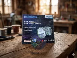 Налобный фонарь UKC K10 Pro FS - аккумуляторный, LED, зарядка Type-C, ударопрочный, влагозащищенный thumbnail
