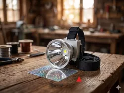 Налобный фонарь UKC K10 Pro FS - аккумуляторный, LED, зарядка Type-C, ударопрочный, влагозащищенный thumbnail