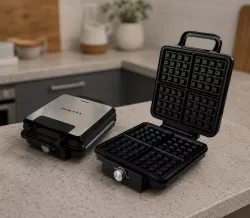 Вафельница Sokany SK-08031 - 1500Вт, Антипригарное покрытие, Световой индикатор, Компактный дизайн thumbnail