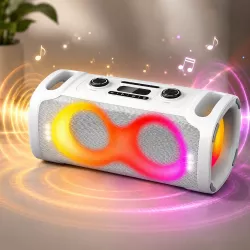 Портативная Bluetooth колонка ZXX-8082 - 60 Вт, 2x6.5" динамика, микрофон, TWS, LED-подсветка, до 10 часов работы thumbnail