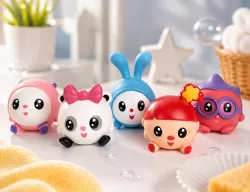 Игровой набор фигурок для ванны Малышарики - 5 шт, пищащие, мягкий материал, от 3 лет thumbnail